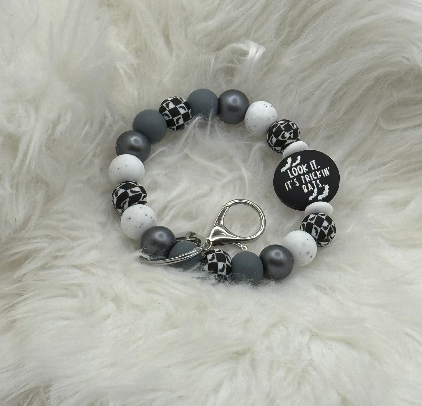 I Love Halloween wristlet